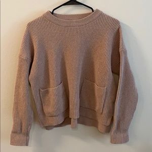 Madewell sweater with pockets